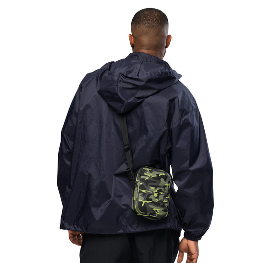 Green Camo Crossbody Bag