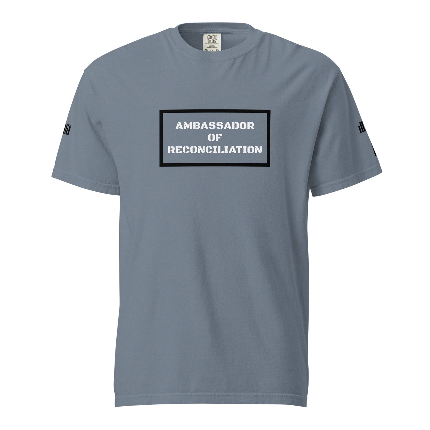 Ambassador of Reconciliation Black & White Unisex Heavyweight T-Shirt