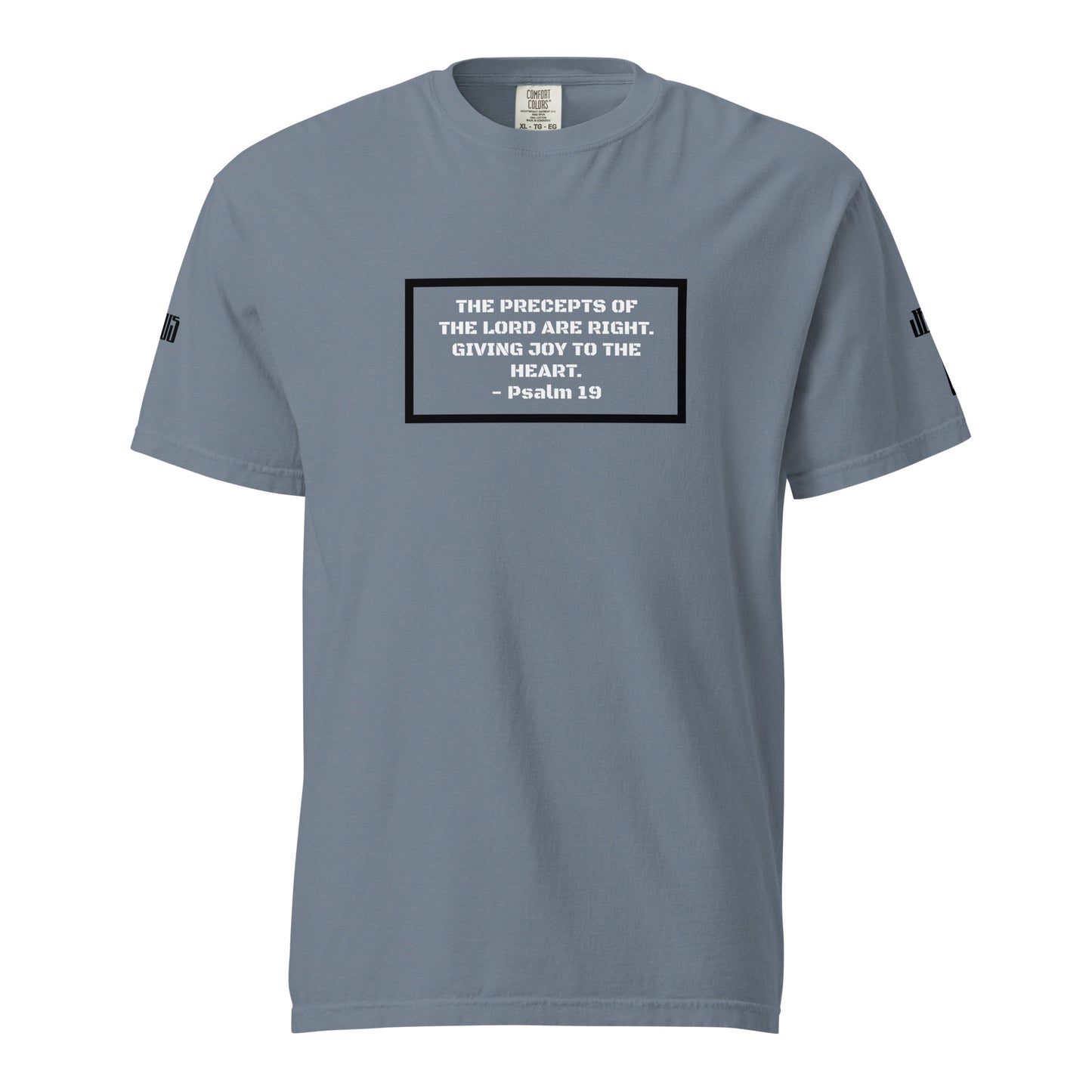 Precepts of the Lord Black & White Unisex Heavyweight T-Shirt