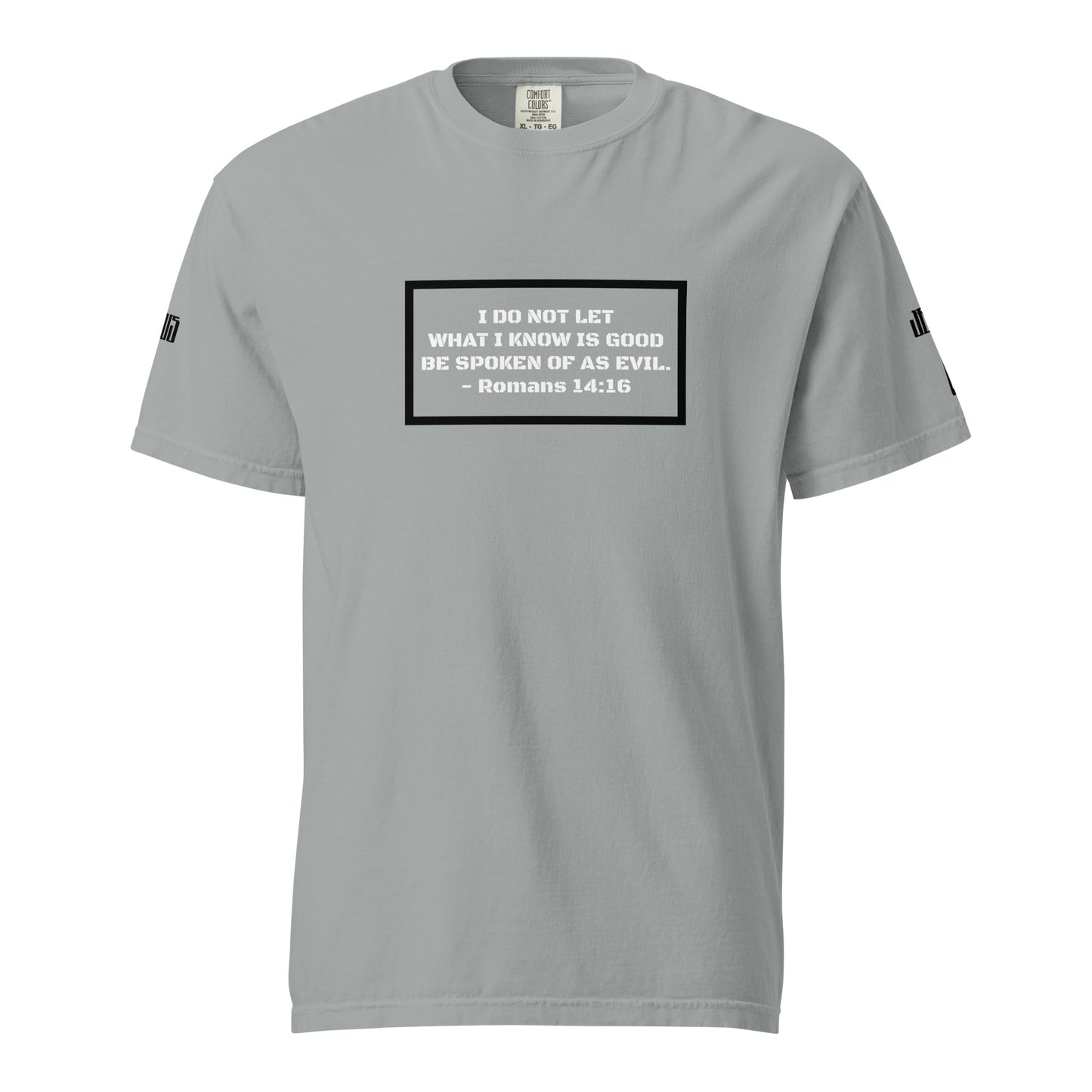 I Do Not Let Black & White Unisex Heavyweight T-Shirt