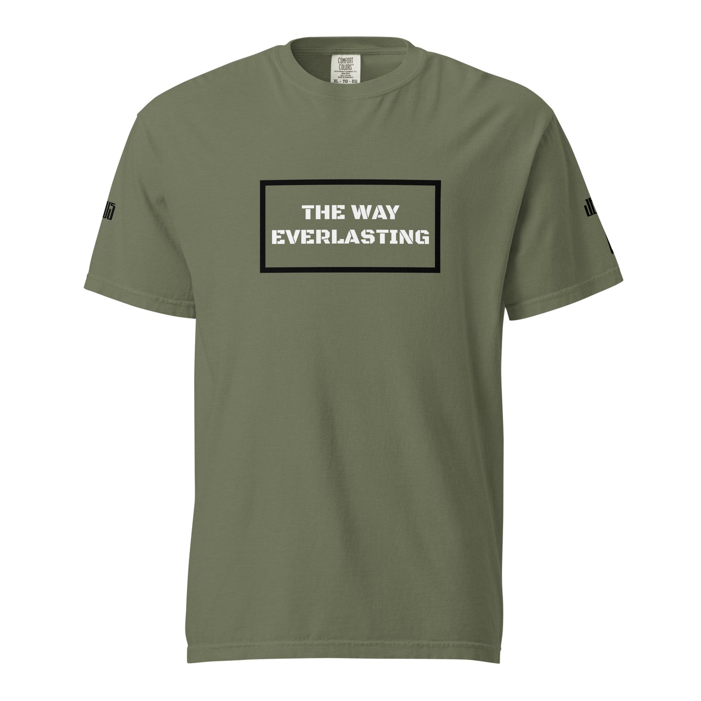 The Way Everlasting Black & White Unisex Heavyweight T-Shirt